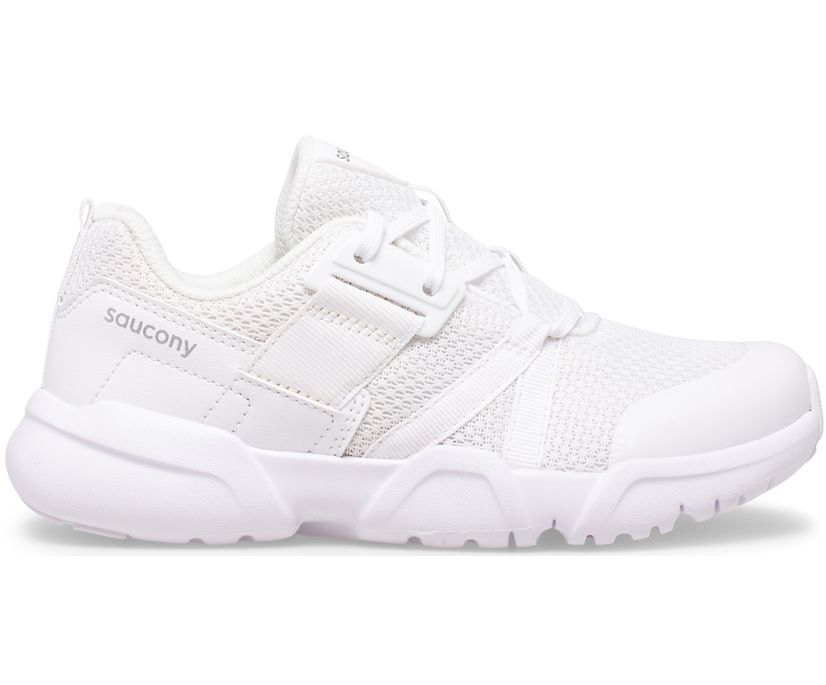 Tenis Saucony Vertex Encaje Niños Blancos | México 824KORI